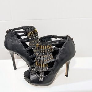 Leather heels by Aldo